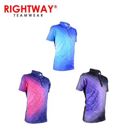 RightWay MOF 38 Men’s Neon-Tech Galaxy Collared Polo T-Shirt Corporate Gifts Singapore
