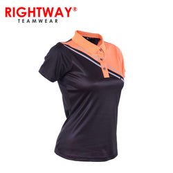 Rightway WOP 43 Women Reflective Cross Design Polo T-Shirt Corporate Gifts Singapore