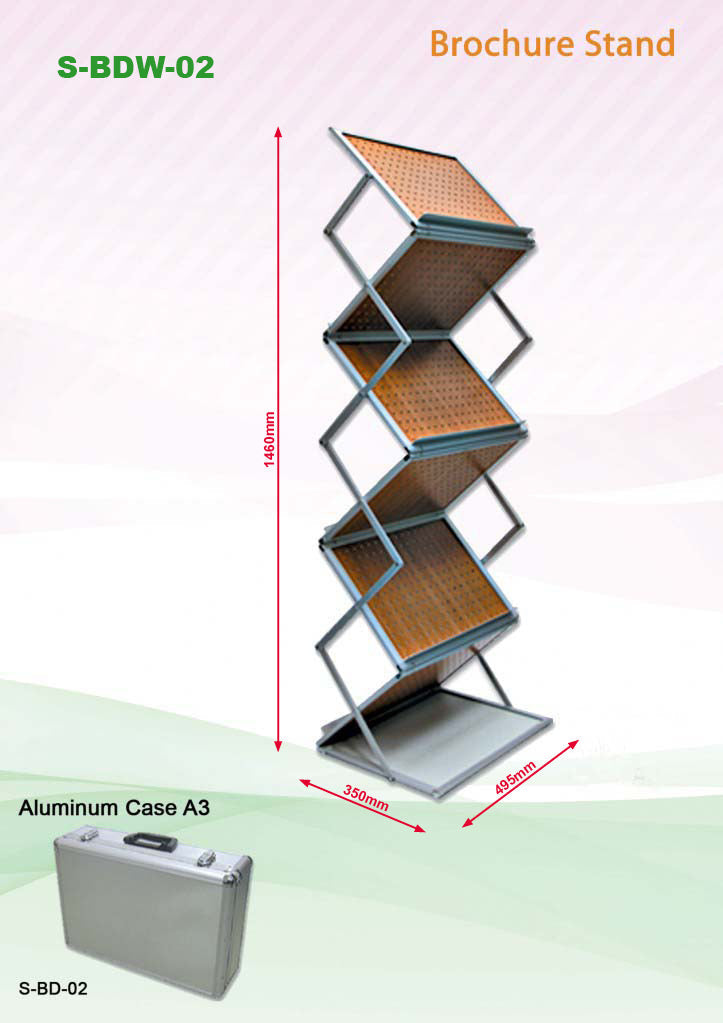 Wooden Brochure Stand Corporate Gifts Singapore