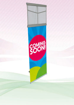 Lightweight Banner Stand with 2 Holders Corporate Gifts Singapore