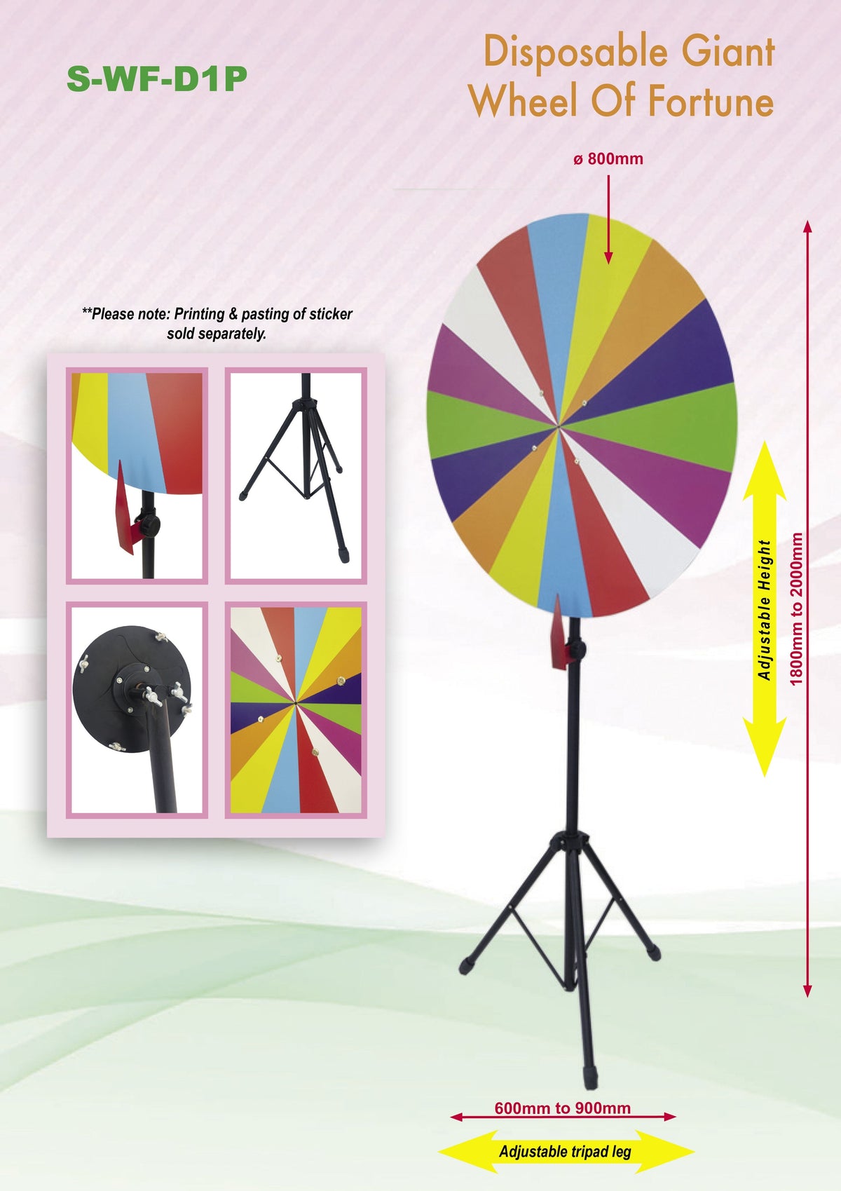 Event Wheel of Fortune Corporate Gifts Singapore