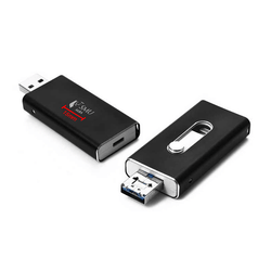 Metal OTG with Round Slider USB Drive (IOS) Corporate Gifts Singapore