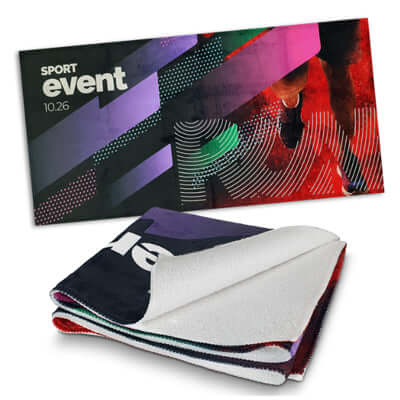 Sports Fit Towel - Full Colour Corporate Gift Singapore