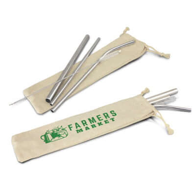 Stainless Steel Straw Set Corporate Gift Singapore