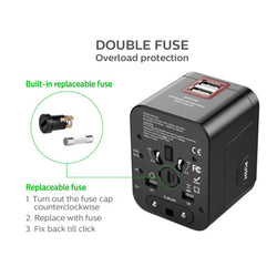 Universal 2 Port USB Travel Adaptor Corporate Gifts Singapore