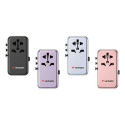 Verbatim Charge ‘n’ Travel Adapter 5 Port 85W Retractable Cable (CNT-02) Corporate Gift Singapore