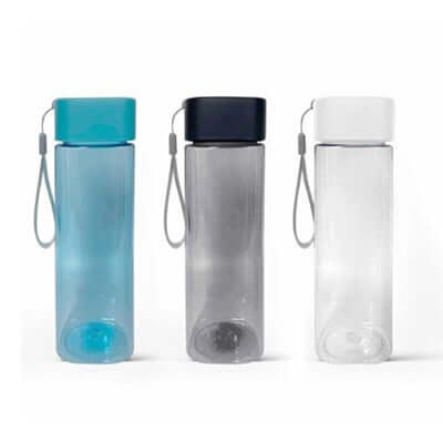 500ml Square AS Plastic Water Bottle Corporate Gifts Singapore