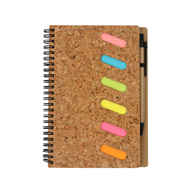 Eco-Friendly A5 Notebook with post it note & Pen Corporate Gifts Singapore