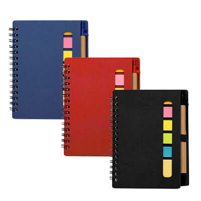 Eco Notepad with Pen and Sticky Notes Corporate Gifts Singapore