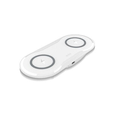 Double Wireless Charger with LED Indicator Corporate Gifts Singapore