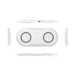 Double Wireless Charger with LED Indicator Corporate Gifts Singapore