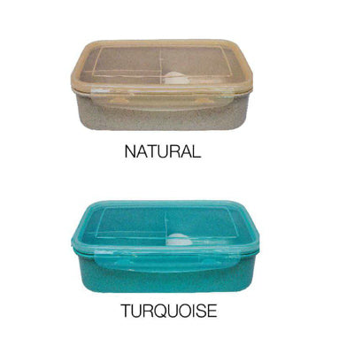 Wheat Fiber lunchbox with Spoon Corporate Gifts Singapore