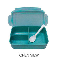 Wheat Fiber lunchbox with Spoon Corporate Gifts Singapore