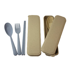 Wheat Straw 3 Pieces Cutlery Set Corporate Gifts Singapore