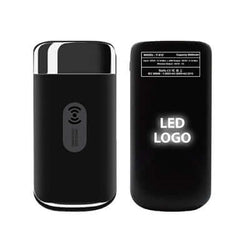 Wireless Charger Powerbank with LED Light Up Logo Corporate Gifts Singapore