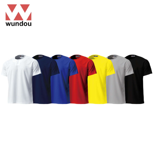 Wundou P2710 2-Button Baseball Jersey Corporate Gifts Singapore