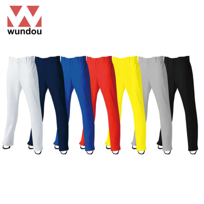 Wundou P2760 Full-Length Straight Baseball Trousers Corporate Gifts Singapore