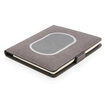 A5 Notebook with Wireless Charger 5W Corporate Gifts Singapore