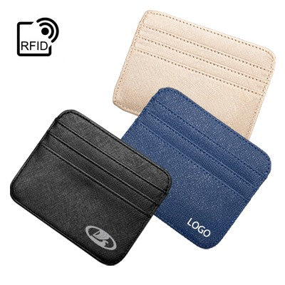 RFID Safe 6 Slot Extra Slim Leather Travel Wallet Corporate Gifts Singapore