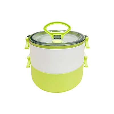 2-Tier Lunch Box with 2-in-1 fork & spoon Corporate Gifts Singapore