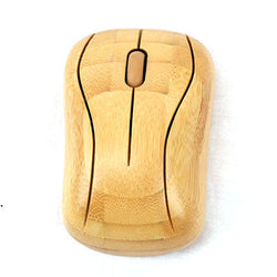Eco-Friendly Bamboo Wireless Mouse Corporate Gifts Singapore