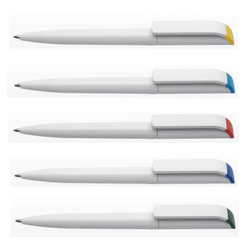 Maxema Tag Green TA2 – B Anti Bacterial Plastic Pen available in various colors for corporate gifts.