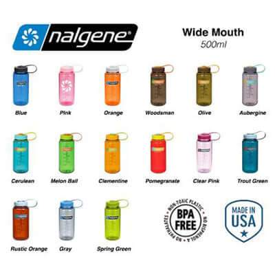 Nalgene 16oz BPA Free Wide Mouth Water Bottle (500ml) Corporate Gifts Singapore