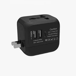3 in 1 Universal Travel Adaptor with type C Corporate Gifts Singapore