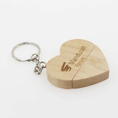 Heart Shape USB Flash Drive Corporate Gifts Singapore