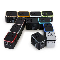 4 USB with Type-C Travel Adapter Corporate Gifts Singapore