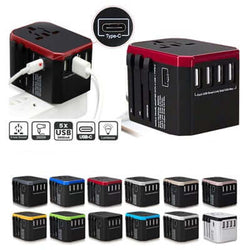 4 USB with Type-C Travel Adapter Corporate Gifts Singapore