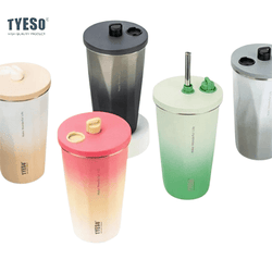 TYESO FLAIR Tumbler with Lid and Retractable Straw Corporate Gifts Singapore