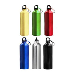 Aluminium Bottle with Carabiner (Metallic) Corporate Gifts Singapore
