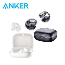 Anker Soundcore C30i Open-Ear Clip Earbuds with Secure Fit and charging case.