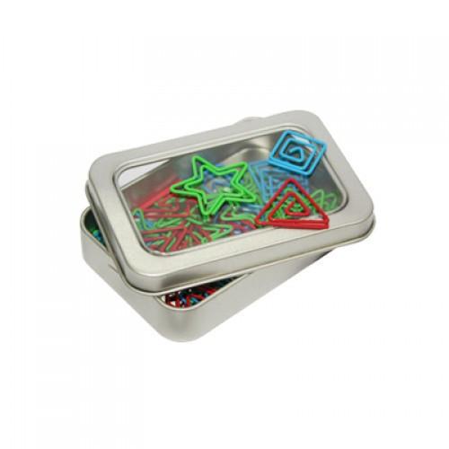 Assorted Shape Paper Clips In Tin Box Corporate Gifts Singapore