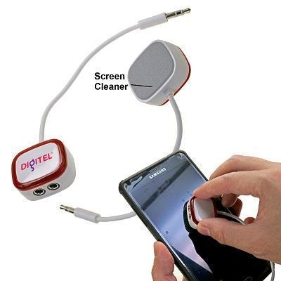 Audio Splitter with Screen Cleaner Corporate Gifts Singapore