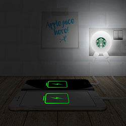 BrandCharger Glow2 Wall Plug USB Charger with Night light Corporate Gifts Singapore
