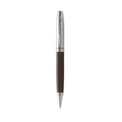 Balmain Leather wrapped barrel Ballpoint Pen Corporate Gifts Singapore