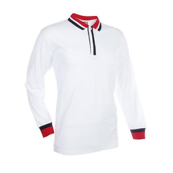 Basic Jersey Contrasting Long Sleeve Polo T-shirt Corporate Gifts Singapore