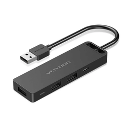 Vention 6-in-1 USB 2.0 Hub with multiple ports and USB connector for versatile connectivity