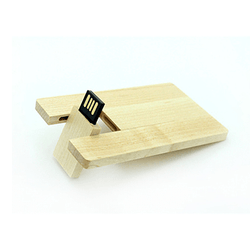 Wooden USB Flash Drive Card Corporate Gifts Singapore