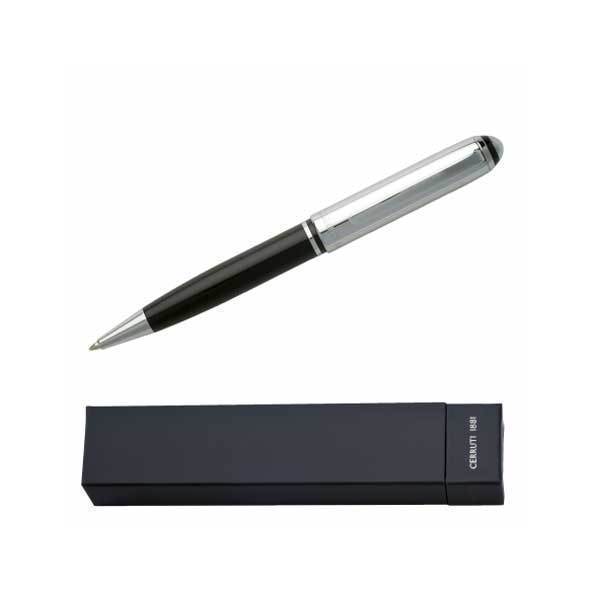 CERRUTI 1881 Miles Black Ballpoint Pen Corporate Gifts Singapore
