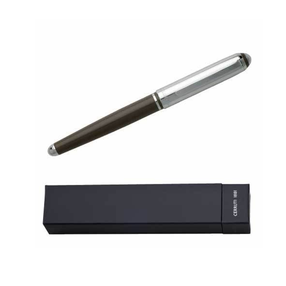 CERRUTI 1881 Miles Taupe Rollerball Pen Corporate Gifts Singapore