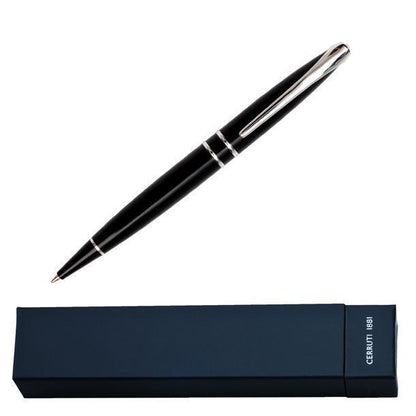 CERRUTI 1881 Silver Clip Ballpoint Pen Corporate Gifts Singapore