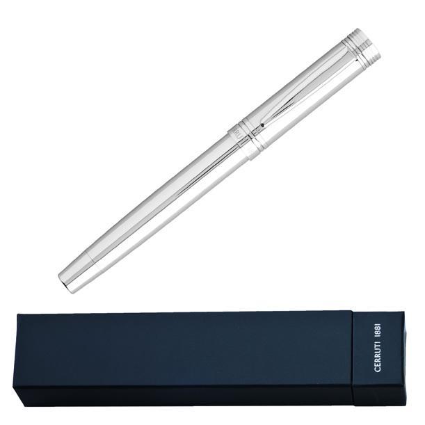 CERRUTI 1881 Zoom Silver Rollerball Pen Corporate Gifts Singapore
