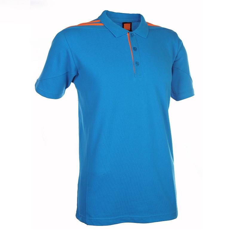 Classic Honeycomb Polo T-shirt with shoulder Striped Accents Corporate Gifts Singapore