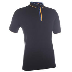 Cotton Interlock T-shirt with colour stripe collar Corporate Gifts Singapore