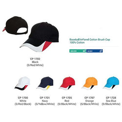 Fashionable Cotton Baseball Cap 6 Panel Corporate Gifts Singapore