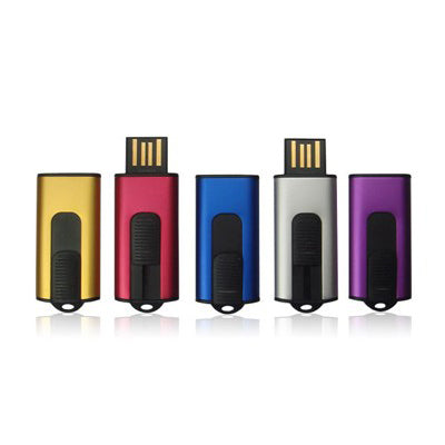 Compact Slider Steel USB Flash Drive Corporate Gifts Singapore