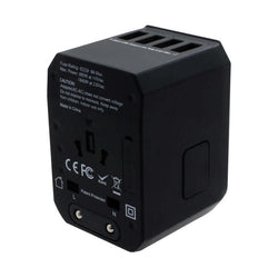 Valore Universal Travel Adaptor with 4 USB + 1 Type-C Output (AC57) Corporate Gifts Singapore